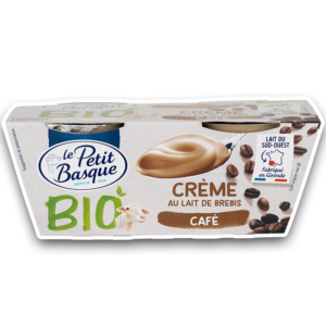 Creme café au lait de brebis bio