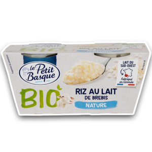 Riz au lait de brebis bio