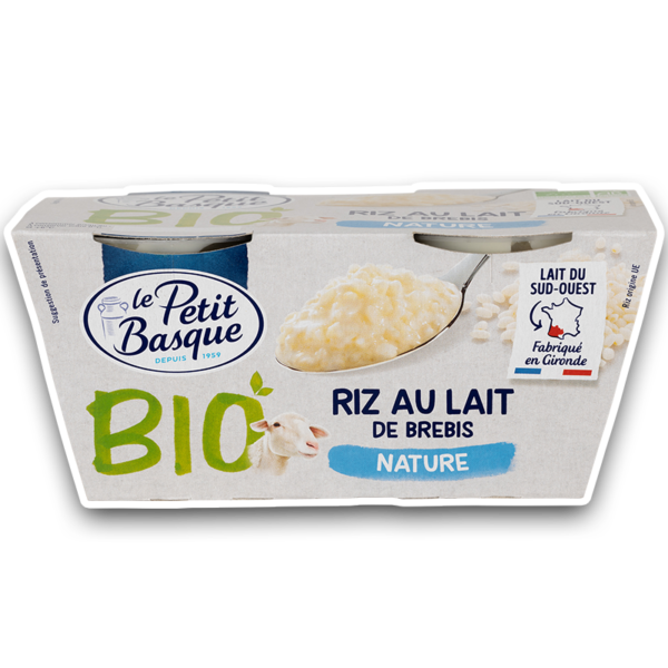 Riz au lait de brebis bio