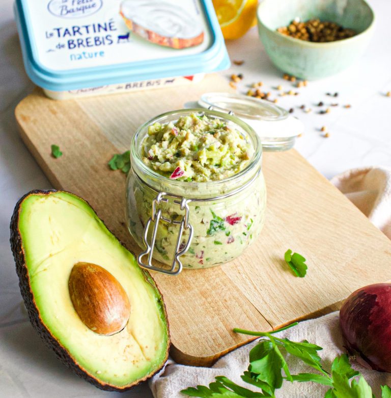 Rillettes thon, avocat et tartiné de brebis Le Petit Basque